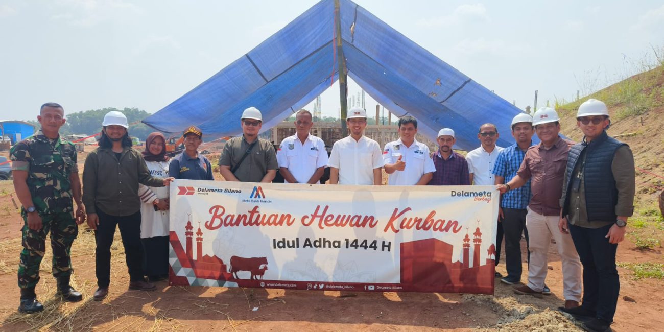 Memperingati Hari Raya Idul Adha PT. Delameta Bilano Berbagi Keberkahan di Sadang SMART Valley